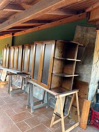Pensili in legno massello