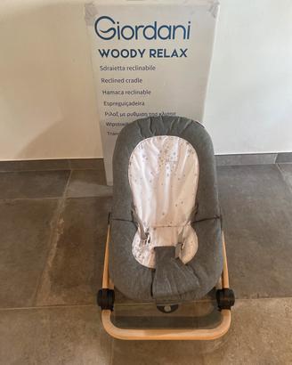 Sdraietta Giordani woody relax