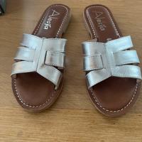 Ciabatte donna Alesya tg 36 argento