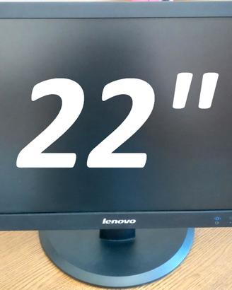 Coppia Monitor LENOVO 22” + 19”