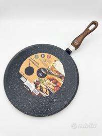 Teggia Crepiera 32cm Testo Romagnolo Antiaderente