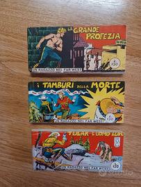 Strisce originali anni 60 Un Ragazzo nel Far West