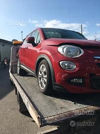 BARRE TETTO-LONGITUDINAL-COL-CROMO ORIG FIAT 500 X