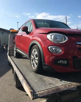 BARRE TETTO-LONGITUDINAL-COL-CROMO ORIG FIAT 500 X