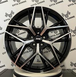 4 CERCHI IN LEGA JEEP RENEGADE COMPASS DA 19 NUOVI