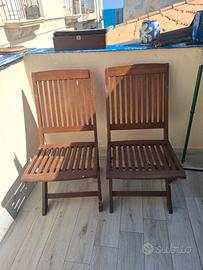 sedie in legno
