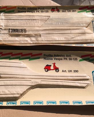 profilo adesivo anteriore e posteriore vespa pk