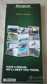 Cartina stradale Grecia 