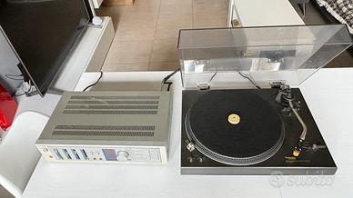 Hi-Fi Vintage Technics SL-1510 + Toshiba SB-M3