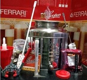 KIT BIRRA CON FUSTO IN ACCIAIO DA 30 LITRI 