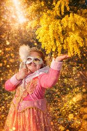 Vestito principessa aurora bella addormentata 7ann