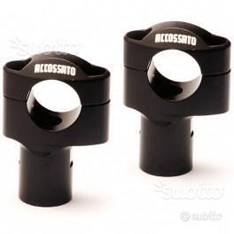 Kit riser cavallotti Accossato manubrio 28 mm