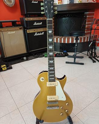 Chitarra Vintage v100 Gold Top P90