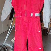 tuta intera sci taglia 12 anni