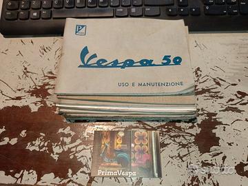 libretto uso manutenzione vespa 50 l n special R e