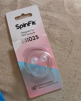 SpinFit CP1025 gommini auricolari nuovi