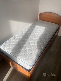 Letto singolo-contenitore + materasso