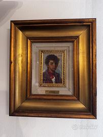 Quadro raffigurante viso bi bambino