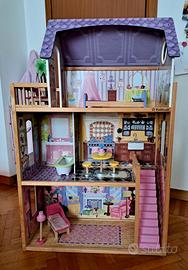 Casa delle bambole Kidcraft in legno GIA’ SMONTATA