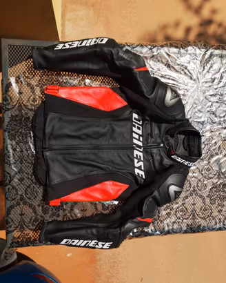 giacca moto 46 Dainese uomo in pelle