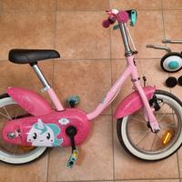 bici da bambina , ruote da 14 , condizioni ottime