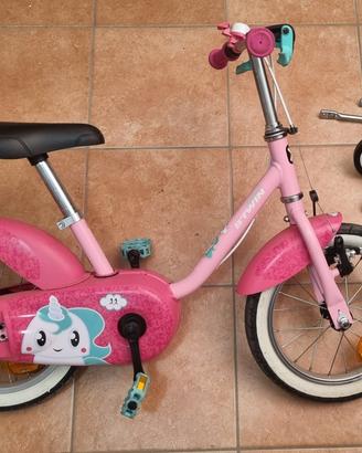 bici da bambina , ruote da 14 , condizioni ottime