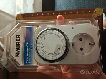 timer analogico giornaliero 24h a spina