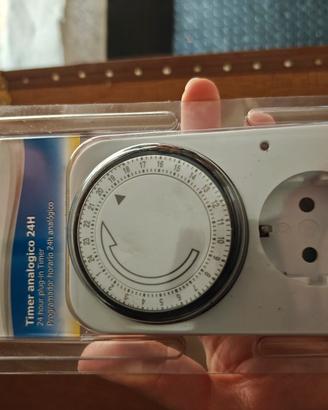 timer analogico giornaliero 24h a spina