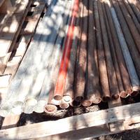 Pali di ferro recinzione - pali quadrati e rotondi