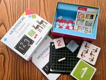 Gioco  Montessori - I numeri della Clementoni