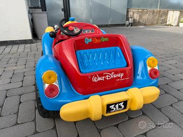 Auto Elettrica 313 Walt Disney originale mai usata