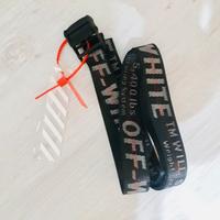 Cintura Off-White Nera