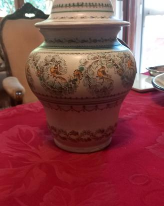 Potiche vintage ceramica pugliese v.del Monaco 