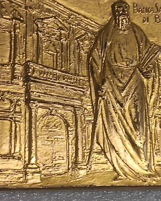 targa commemorativa banca San Paolo Brescia