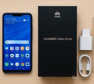 Huawei Mate 20 Lite pari al NUOVO Dual Sim Blu 