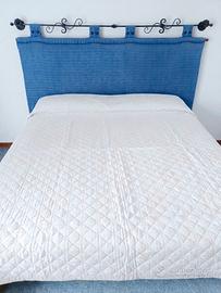 TESTIERA LETTO MATRIMONIALE FATTA A MANO