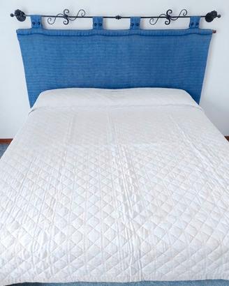 TESTIERA LETTO MATRIMONIALE FATTA A MANO