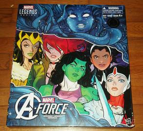 Marvel Legends A-Force Heroines 6 figure esclusivo