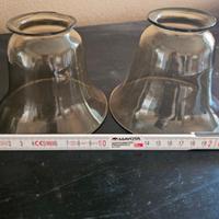 Coppia di paralumi vintage 