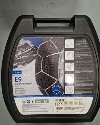 Catene da neve König E9 100 9 mm – ottime condizio