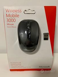 Mouse Wireless Mobile 3000 Microsoft