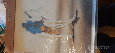 Quadro artigianato Algerino, Tuareg su cammello