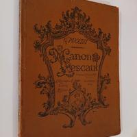 Spartito musicale antico 1903 G. Puccini per piano