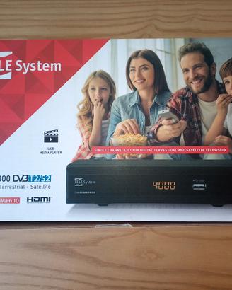 Decoder Telesystem TS4000 DVB T2/S2 (come nuovo)