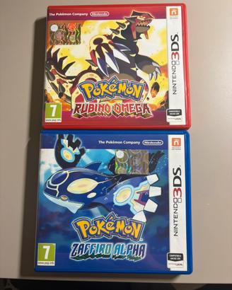 Giochi Nintendo 3DS/2DS Rubino omega Zaffiro Alpha