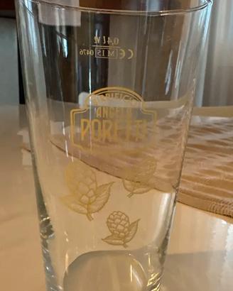 Bicchieri da birra Poretti