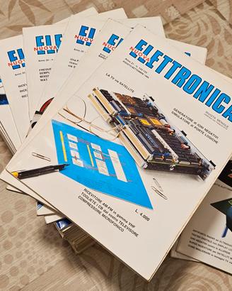 Raccolta di 43 riviste "Nuova Elettronica" 70-80