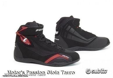 Scarpe Moto Sport FORMA GENESIS Nere - Rosso