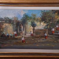 Norberto Martini "Giochi dei chierichetti" 1989