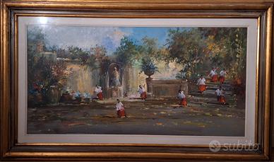 Norberto Martini "Giochi dei chierichetti" 1989